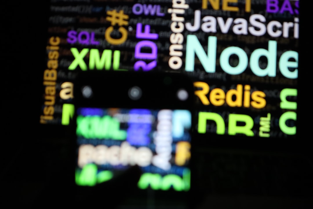 a close up of a cell phone with a lot of words on it